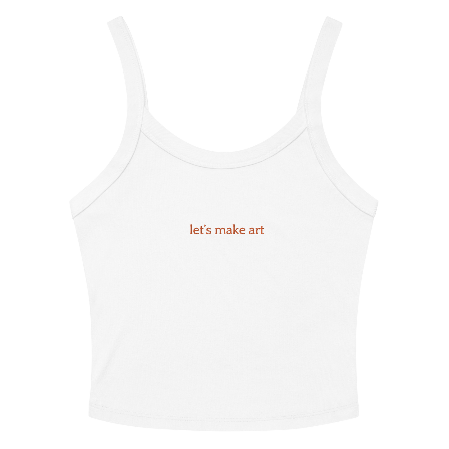 Art | micro-rib tank top